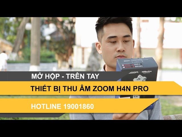 Máy ghi âm cầm tay Zoom H4n Pro mua ở Hà Nội