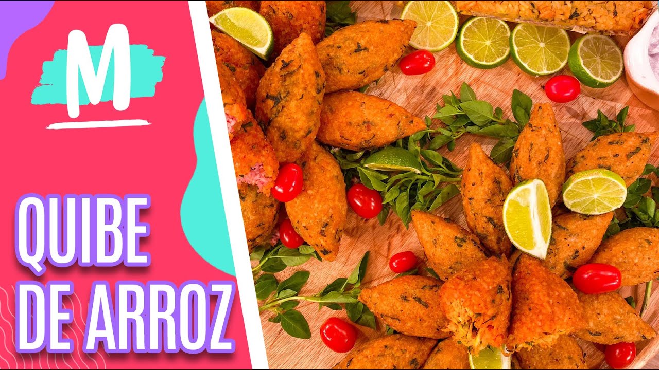 Receita fácil: QUIBE DE ARROZ - Mulheres (14/11/22)