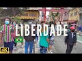 🇧🇷 Let's WALK AROUND LIBERDADE, SÃO PAULO | Brazil's JAPANESE Area 4K | Brazil TRAVEL 2022