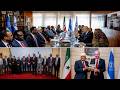 Madaxweyne Cirro oo si maamuus leh loogu soo dhaweeyay Baarlaamanka Isr11l.