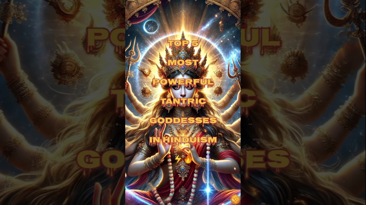 Top 5 Most Powerful Tantric Goddesses in Hinduism⚡🔥