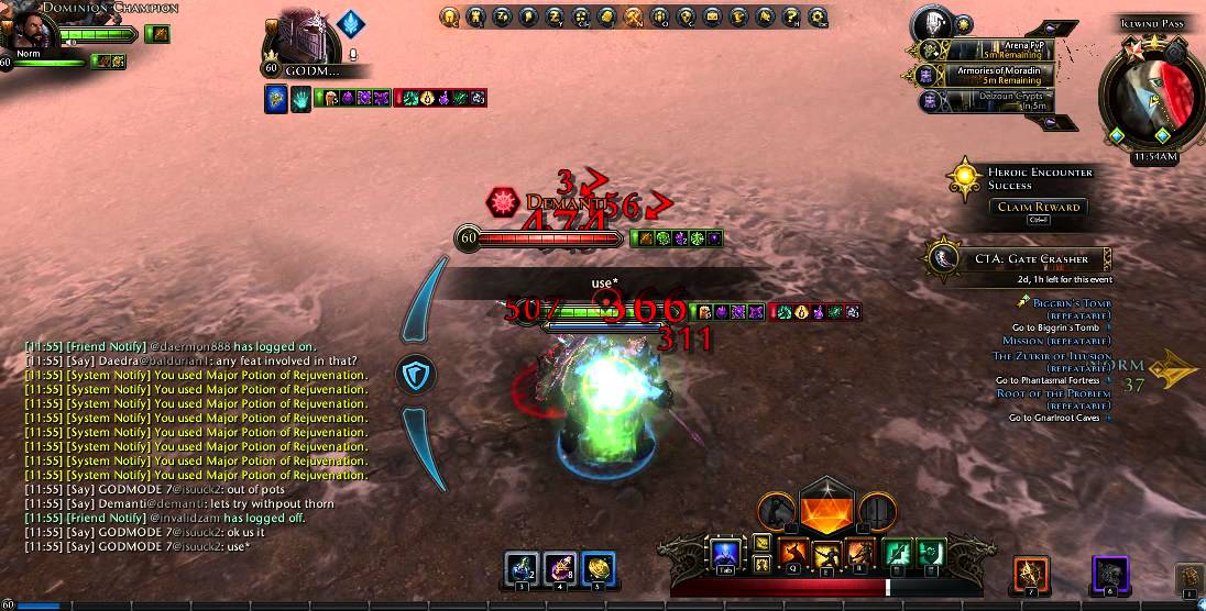 mod4 hunter ranger dots