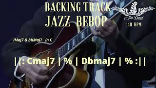 Backing Track Jazz Bebop Imaj7 Biimaj7 In C