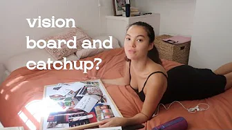 Vision Boarding while I pour my heart out on lessons from 2023 | Friendship, courage & hardship