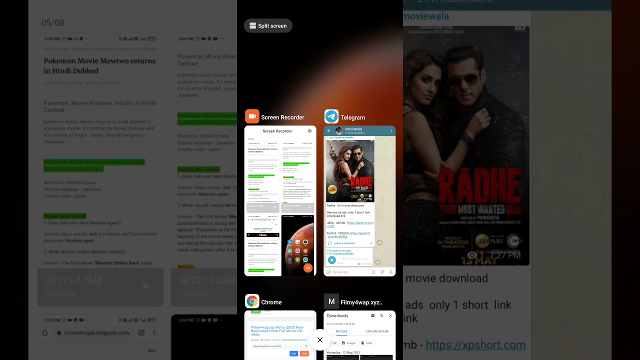 url short x  video download