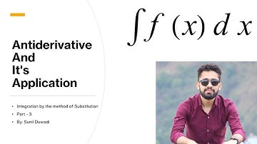 Antiderivatives and  it