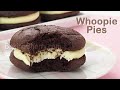 WHOOPIE PIES | Soft and Delicious Cake-Like Cookies with White Chocolate Ganache | Baking Cherry
