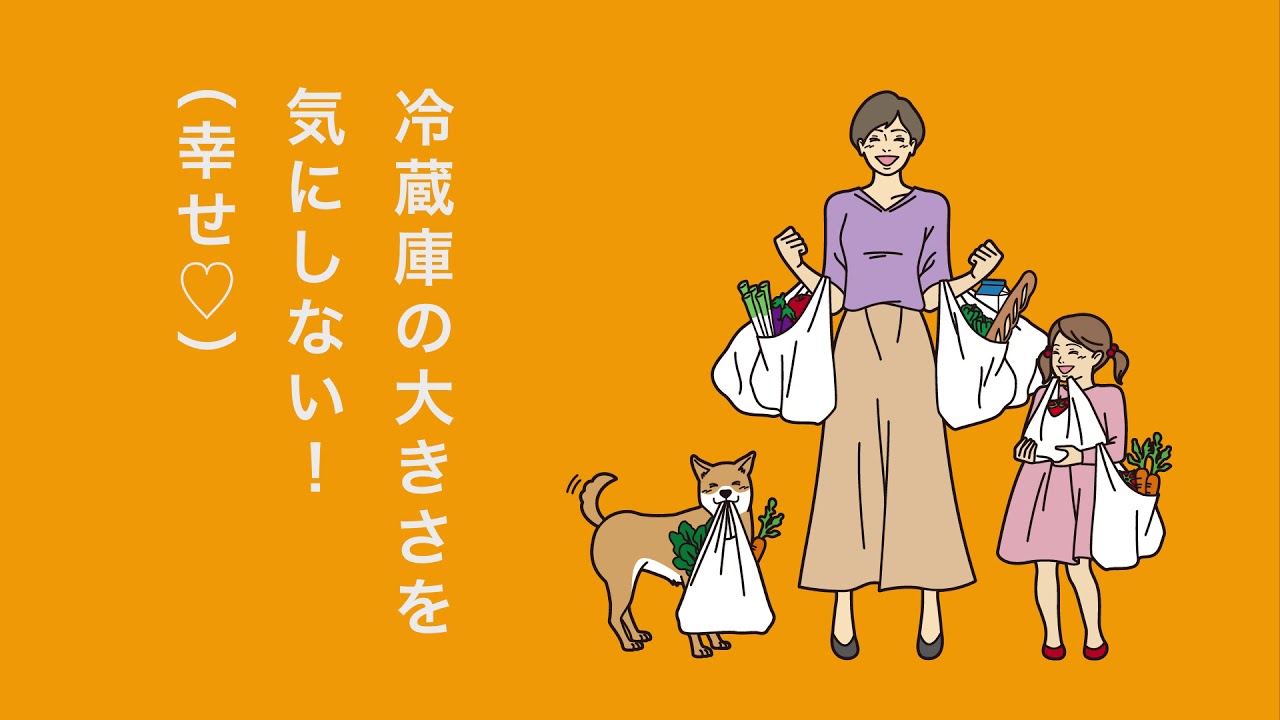 まる見え冷蔵室】買いすぎちゃった野菜も使い切る!コンパクトなのに