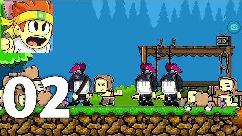 Dan The Man - Gameplay Walkthrough Part 1 - Stage 8: Levels 1-2 (iOS, Android)