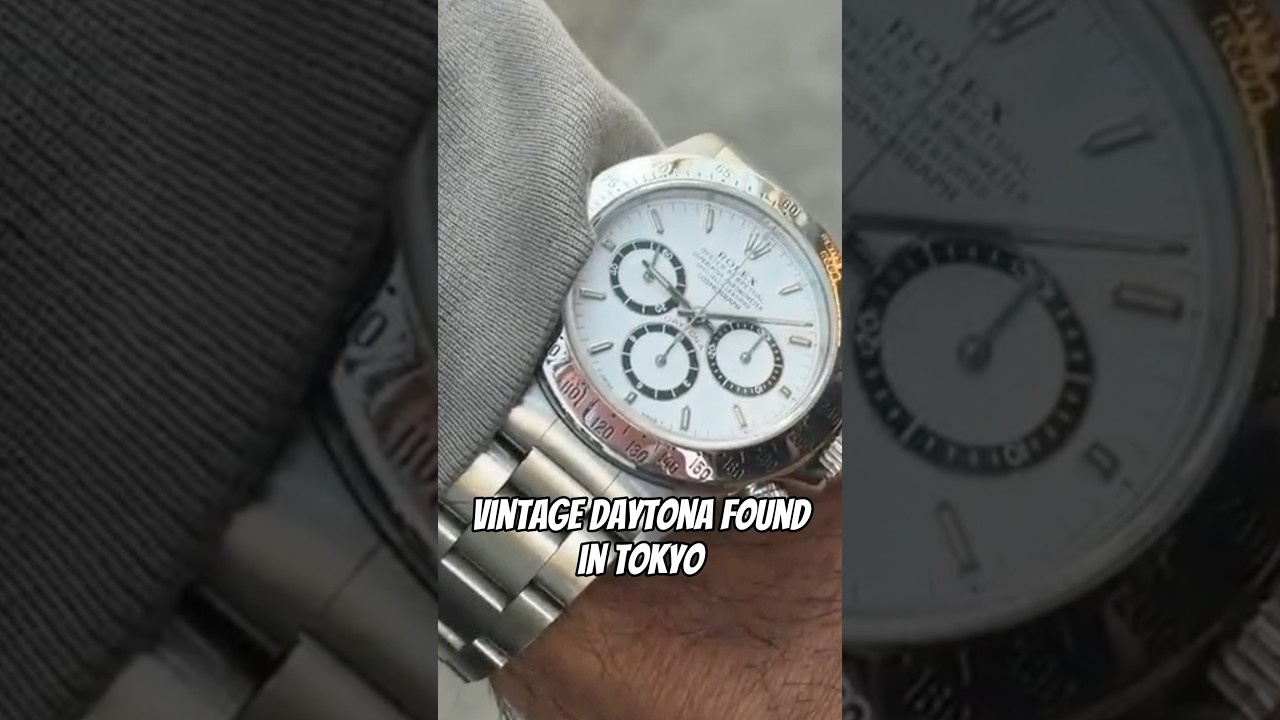 Vintage Rolexes are just better… no debate #rolex #streetinterview