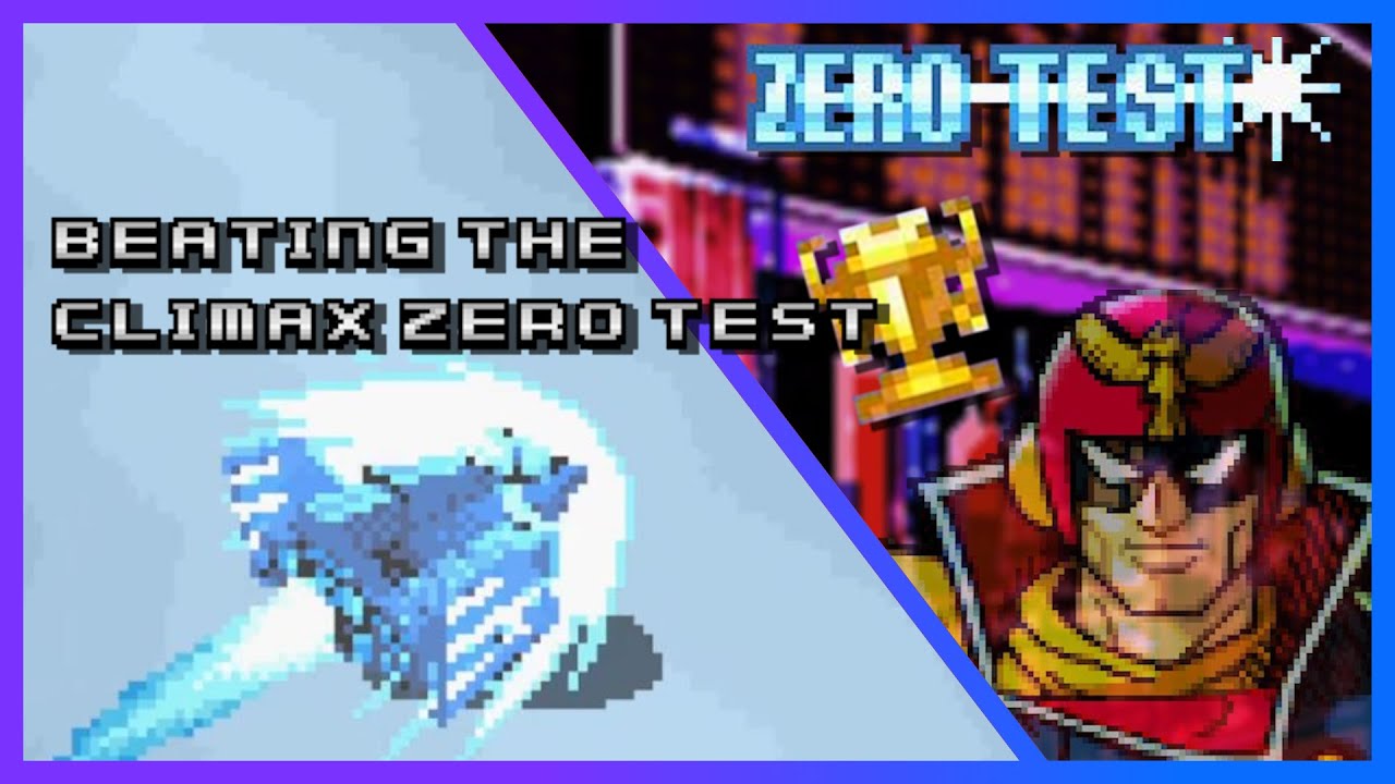 Beating the F-Zero Climax Zero Test - YouTube