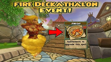 Wizard101: Fire Cat Spellements