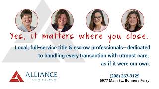 Alliance Title & Escrow Bonners Ferry