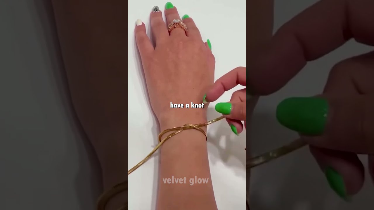  Transform Your Necklace Into A Cute Bracelet DIY Hack