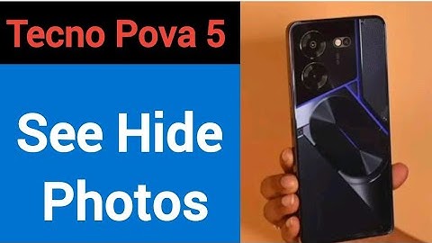 Tecno Pova 5 5G me hide photos Kaise Dekhen, how to see hide photos