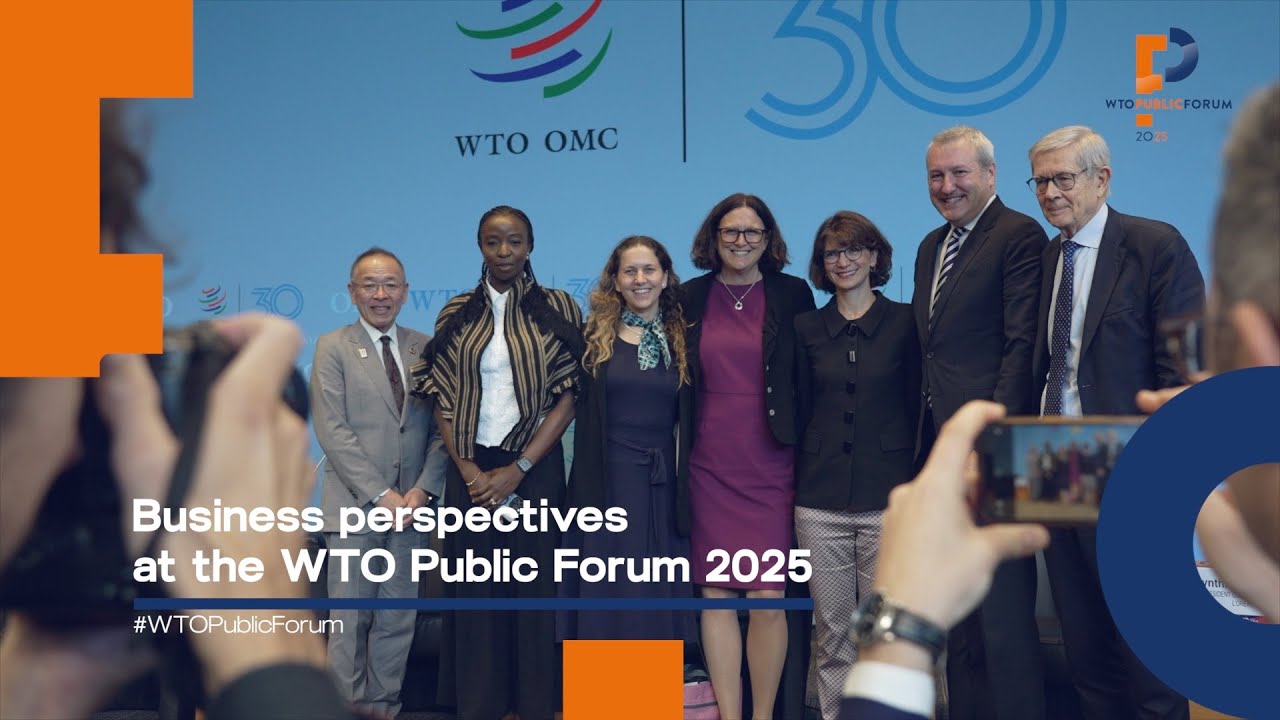 Business perspectives at the WTO Public Forum 2025
