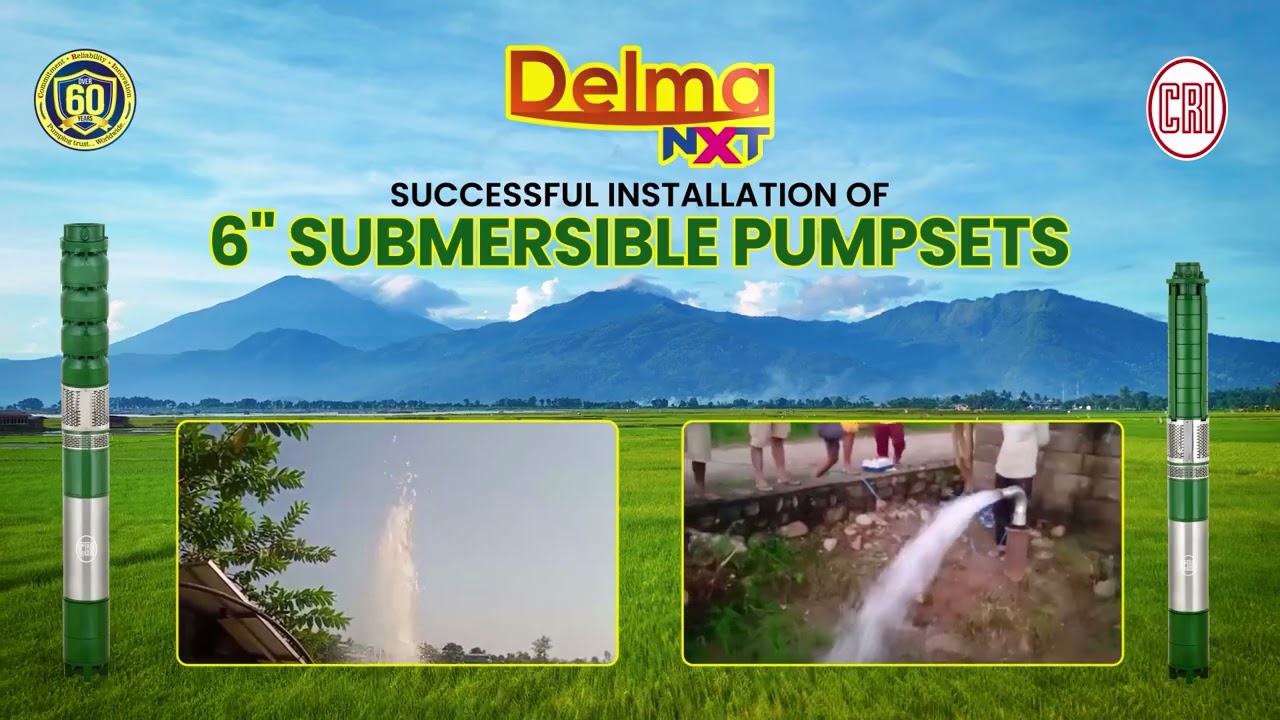Boosting Agriculture in Nepal | C.R.I.'s 6-inch Delma Next Submersible Pump
