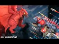 Baby Godzilla vs. Kong: Rodan vs. Mecha Godzilla – Animation 4