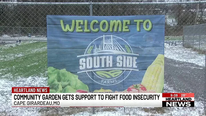 Community garden gets support to fight food insecurity