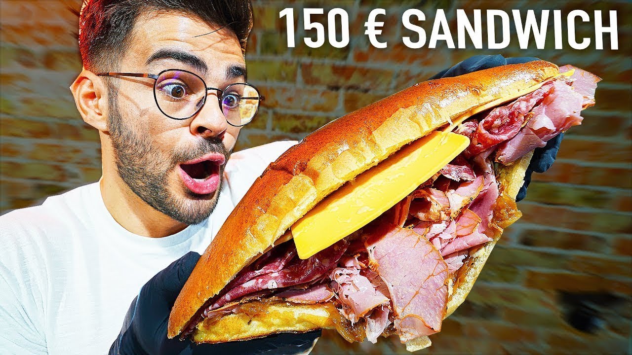 JE MANGE SANDWICH  150 VS UN SANDWICH  2