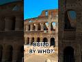 🇮🇹 🏛️ FUN FACT Кто построил Колизей?