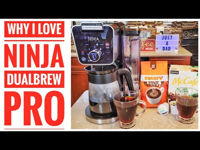 REVIEW Ninja CFP301 DualBrew PRO Specialty 12 Cup Coffee Maker Single Serve  K Cup Pod Machine Latte 