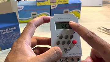 Hướng dẫn cài đặt, sử dụng time Tp-316