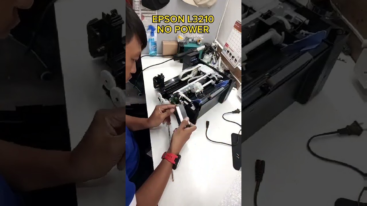 Fixing EPSON L3210 No Power 