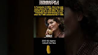 Terminator 2 outsmarts T-1000 with 200 IQ #brainrot #shorts