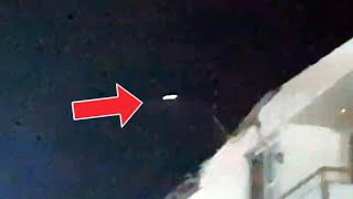 UFO hovering over houses in Iquique Chile