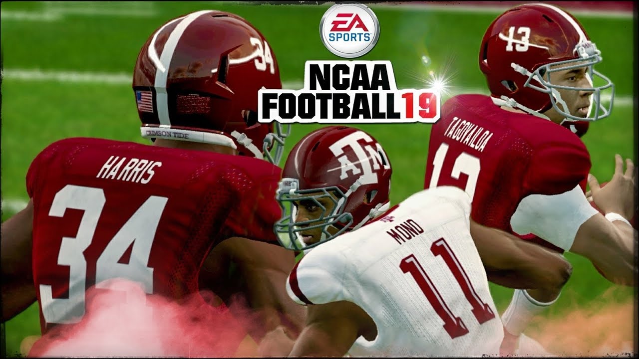 NCAA Football 19 #22 Texas A&M vs #1 Alabama (NCAA 14 Updated Rosters) Week 4 NailBiter 😬4KHD!