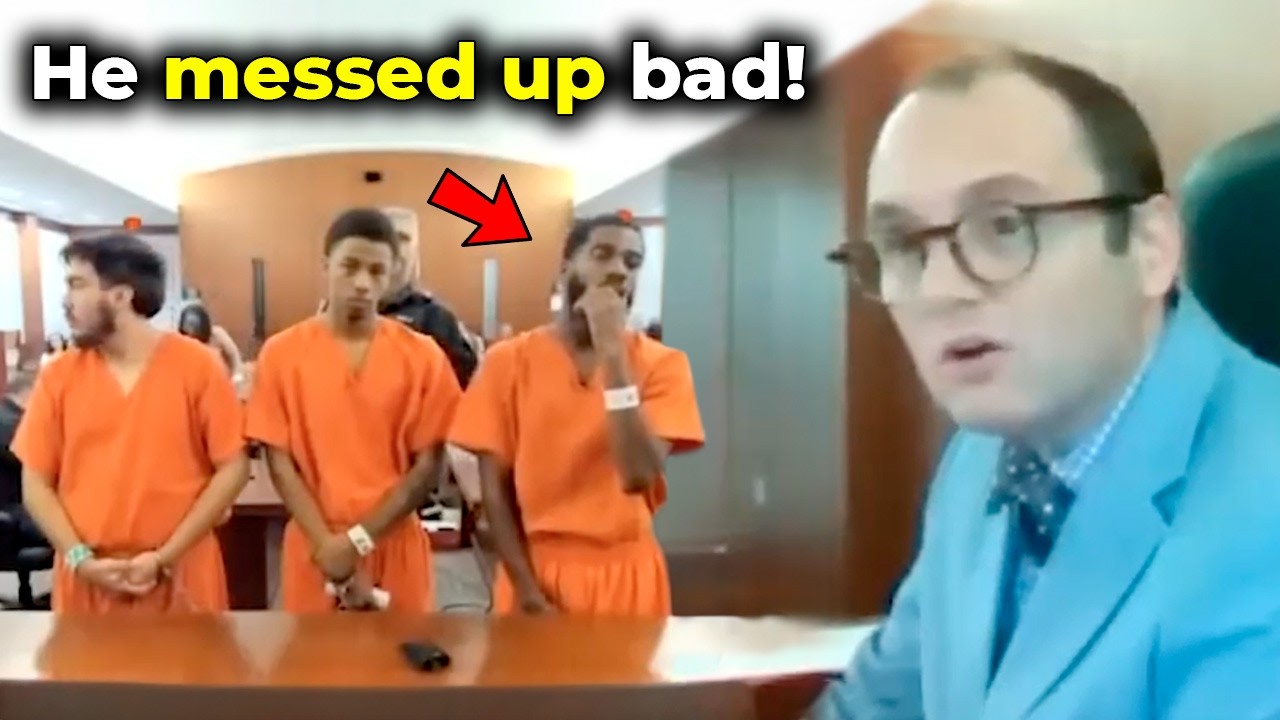 Violent Felon Gets DESTROYED in Court After Judge Reads His Record