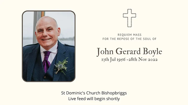 Requiem Mass for the Repose of the soul of John Ge...