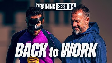 FC BARCELONA RETURN to training 🔵🔴