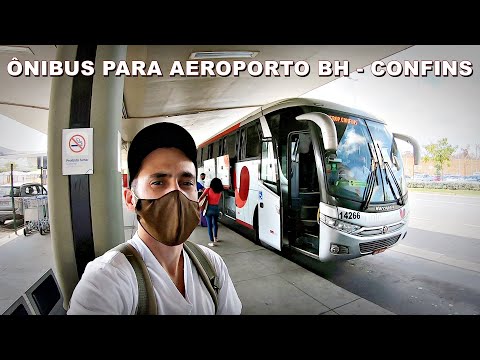 COMO CHEGAR NO AEROPORTO DE CONFINS DE ÔNIBUS | RODOVIÁRIA DE BELO HORIZONTE e AEROPORTO DA PAMPULHA