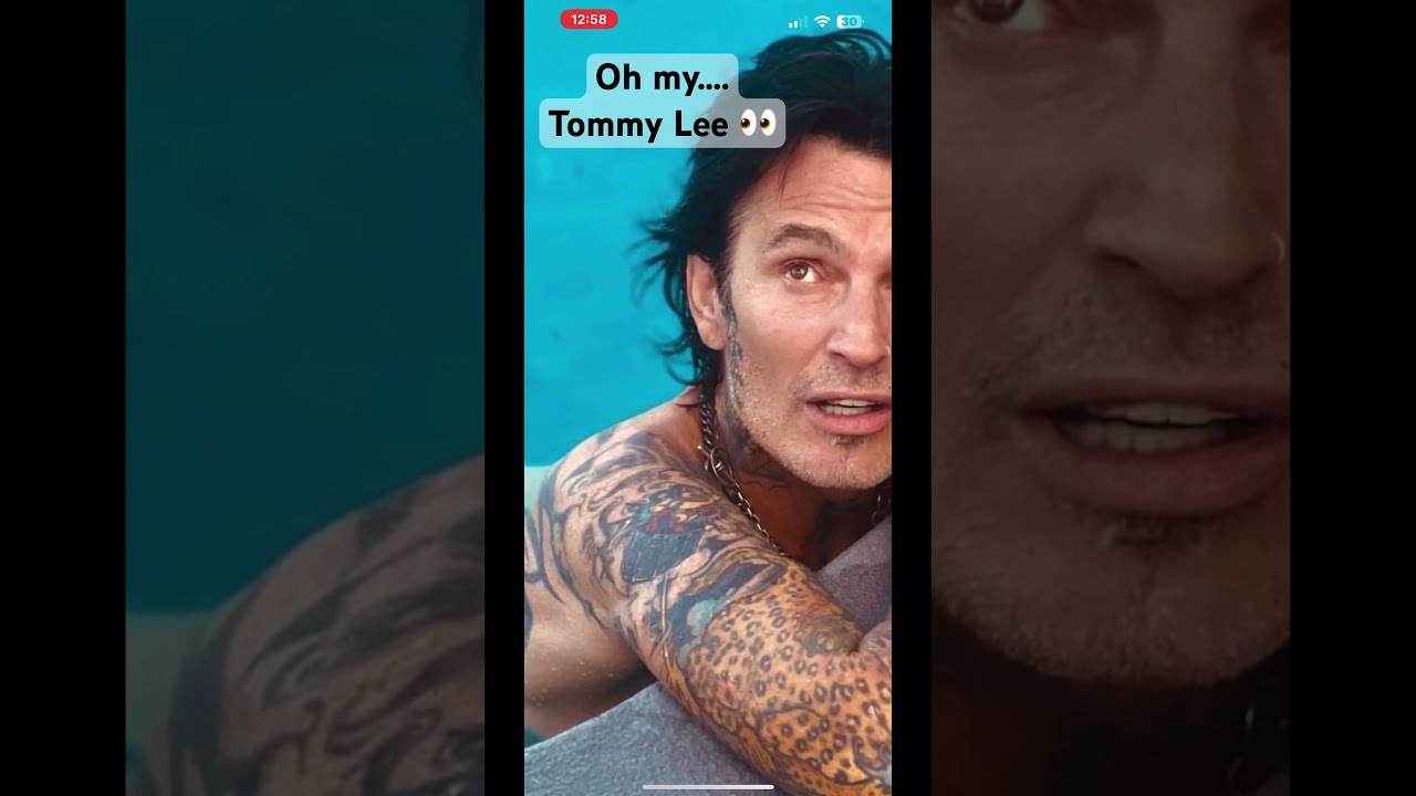 Tommy Lee, Motley Crue’s drummer 🥁