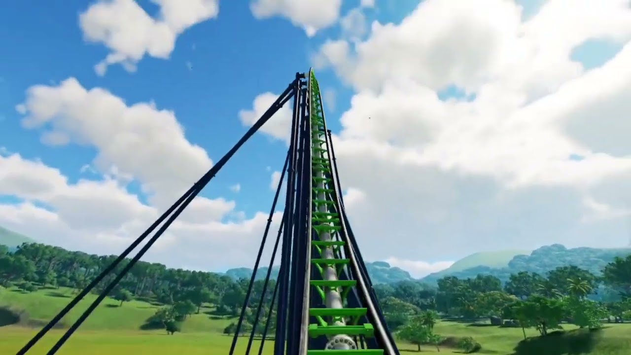 Building an intamin blitz in 1,5,10 minutes #viral #planetcoaster2 #intamin 