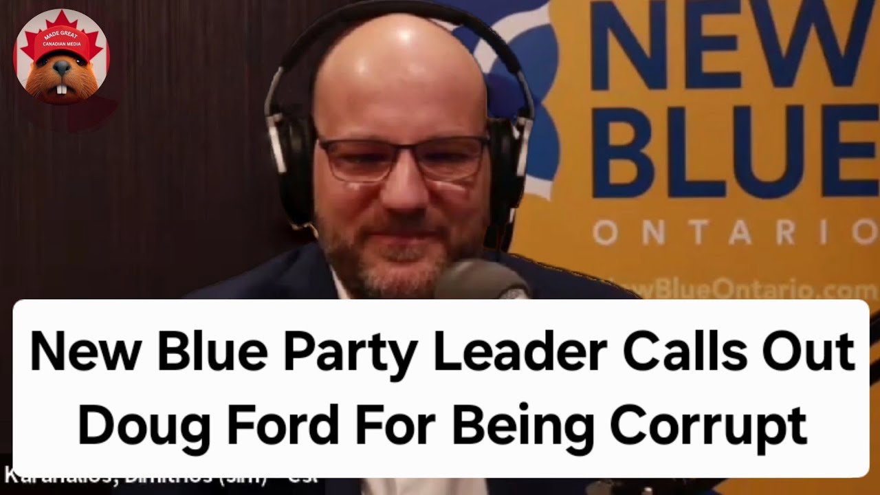 Jim Karahalios, New Blue Ontario Party Interview
