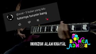 Horizon Alam Khayal _bonga bonga_tutorial rhythm guitar (playthrough)