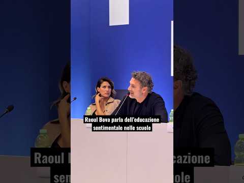 Video Tutto lamore che resta, Raoul Bova ha definito fondamentale leducazione sentimentale nelle scuole