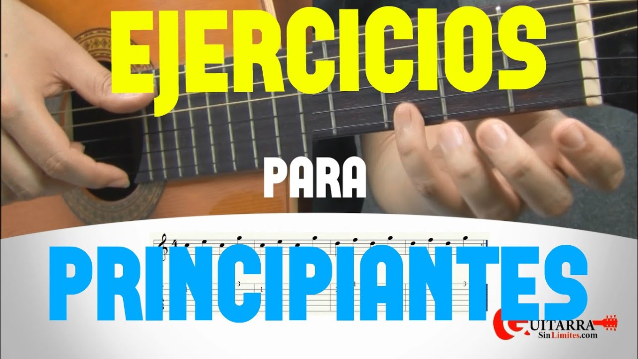 Charlotte Bronte Teseo Dormido 5 ejercicios de guitarra para principiantes - YouTube