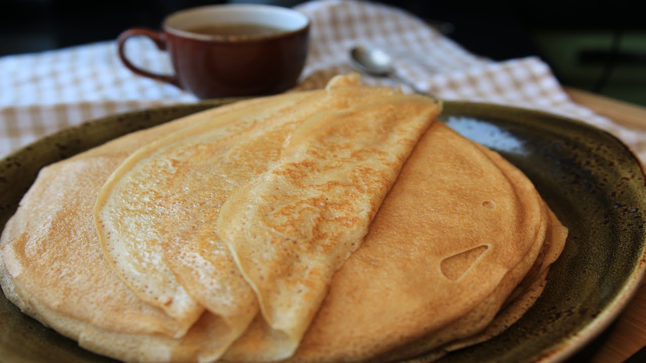 How To Make THIN Pancakes | The EASIEST French Crepes recipe