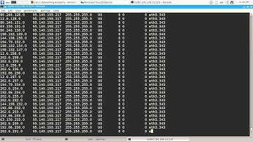 netstat -rn - Linux routing table