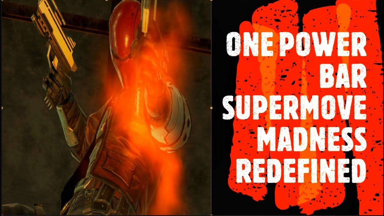 THE SECRET OF ONE POWER BAR SUPERMOVE RED HOOD THE ALL BLADES