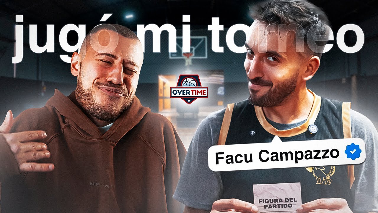 Facu Campazzo jugó mi torneo en mi cancha 🏀 | Con FlowGame, AriGeli y Herson