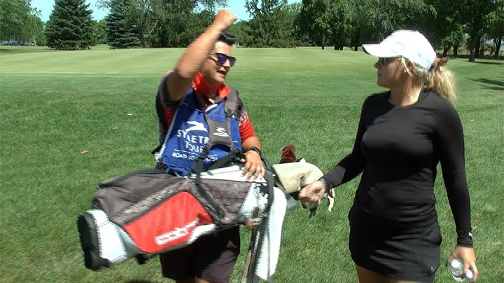 Shannon Fish's Caddy Hype Woman