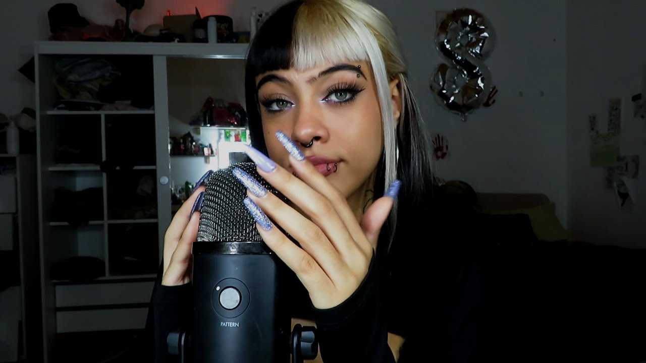 ASMR MIC SCRATCHING UÑAS XL