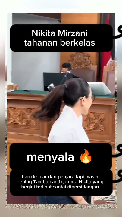 Nikita Mirzani tahanan berkelas #nikitamirzani#shorts#viral