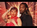 Cardi B ft Offset - Bursted (official lyrics video)
