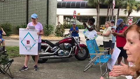 Port Orange Protest Of Ron DeSantis